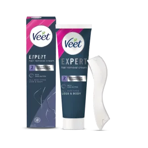  Veet Expert Hårfjerningscreme Ben & Krop Alle hudtyper 200 ml 0