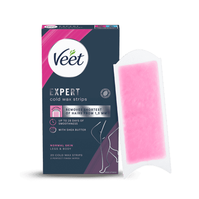 Veet Expert Cold Wax Strips Ben & Krop Normal hud 20 stk.
