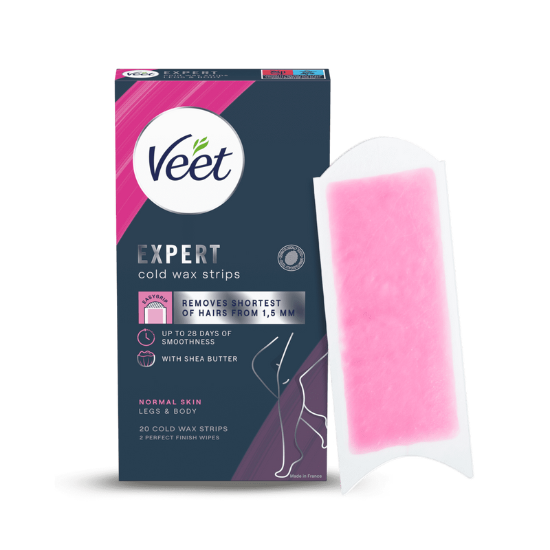 Veet Expert Cold Wax Strips Ben & Krop Normal hud 20 stk.