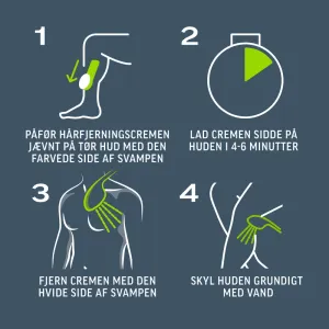 Veet Men Total Pro Hårfjerningscreme for Mænd til Badet Ben & Krop 150 ml 1