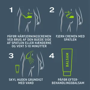 Veet Men Total Pro Hårfjerningssæt for Mænd til Intimområdet 150 ml 1