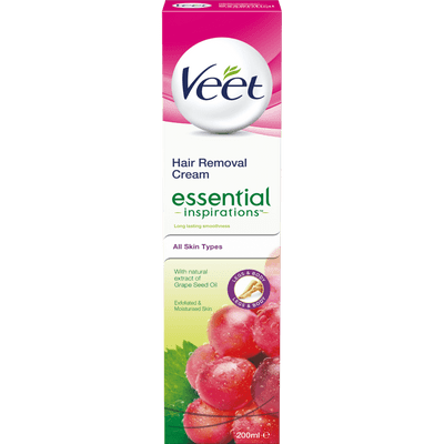 Veet Essential Inspirations Hårfjerningscreme Ben & Krop 200 ml