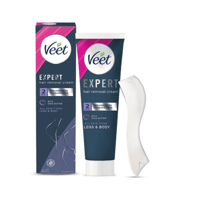 Veet Expert Hårfjerningscreme Ben & Krop Alle hudtyper 200 ml