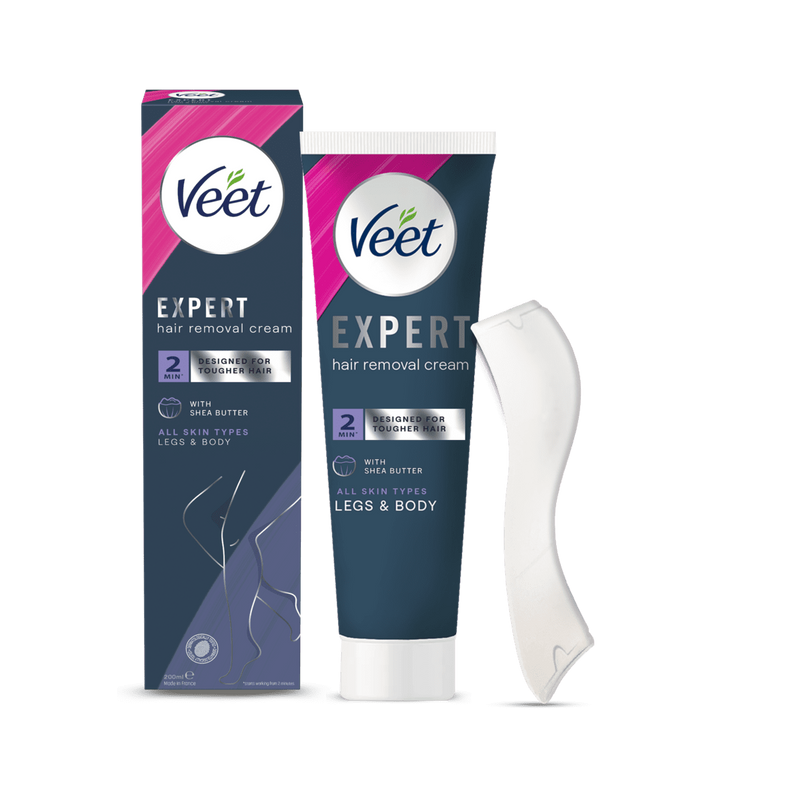Veet Expert Hårfjerningscreme Ben & Krop Alle hudtyper 200 ml