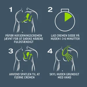 Veet Men Total Pro Hårfjerningscreme for Mænd Normal hud 200 ml 1