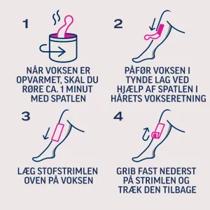 Veet Pure Sugar Wax Kit med Vanilje duft Krop & Ansigt 250 ml 1