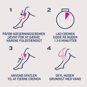 Veet Pure Hårfjerningscreme Krop & Ben Normal hud 200 ml 1