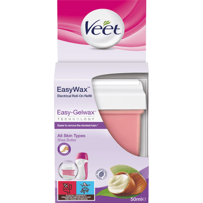 Veet EasyWax Electrical Roll-On Refill Shea Butter All Skin Types