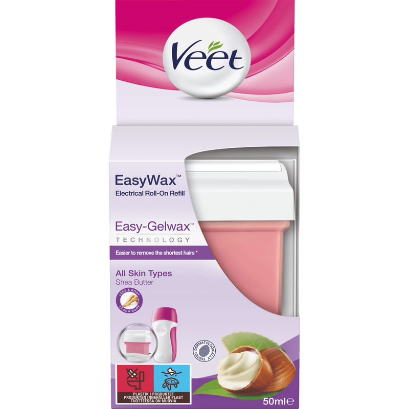 Veet EasyWax Electrical Roll-On Refill Shea Butter All Skin Types