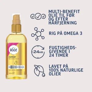 Veet Expert Multi-Benefit Olie 100 ml 2